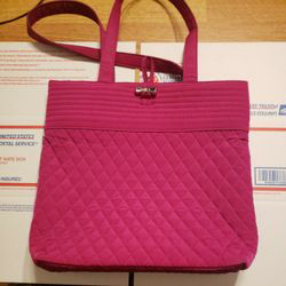 Pink Tote Bag